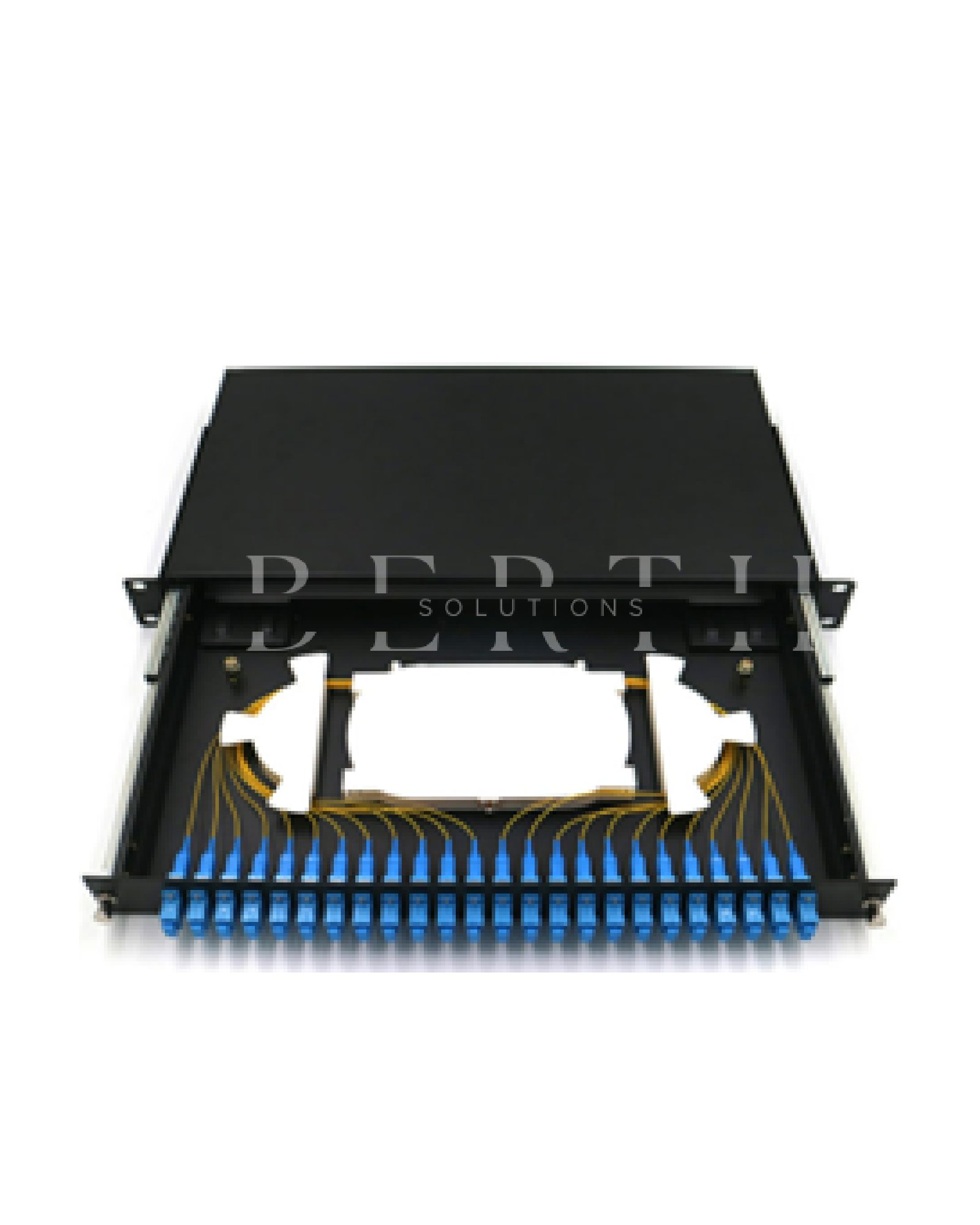 24 Port Simplex Sliding Fiber Optic Patch Panel