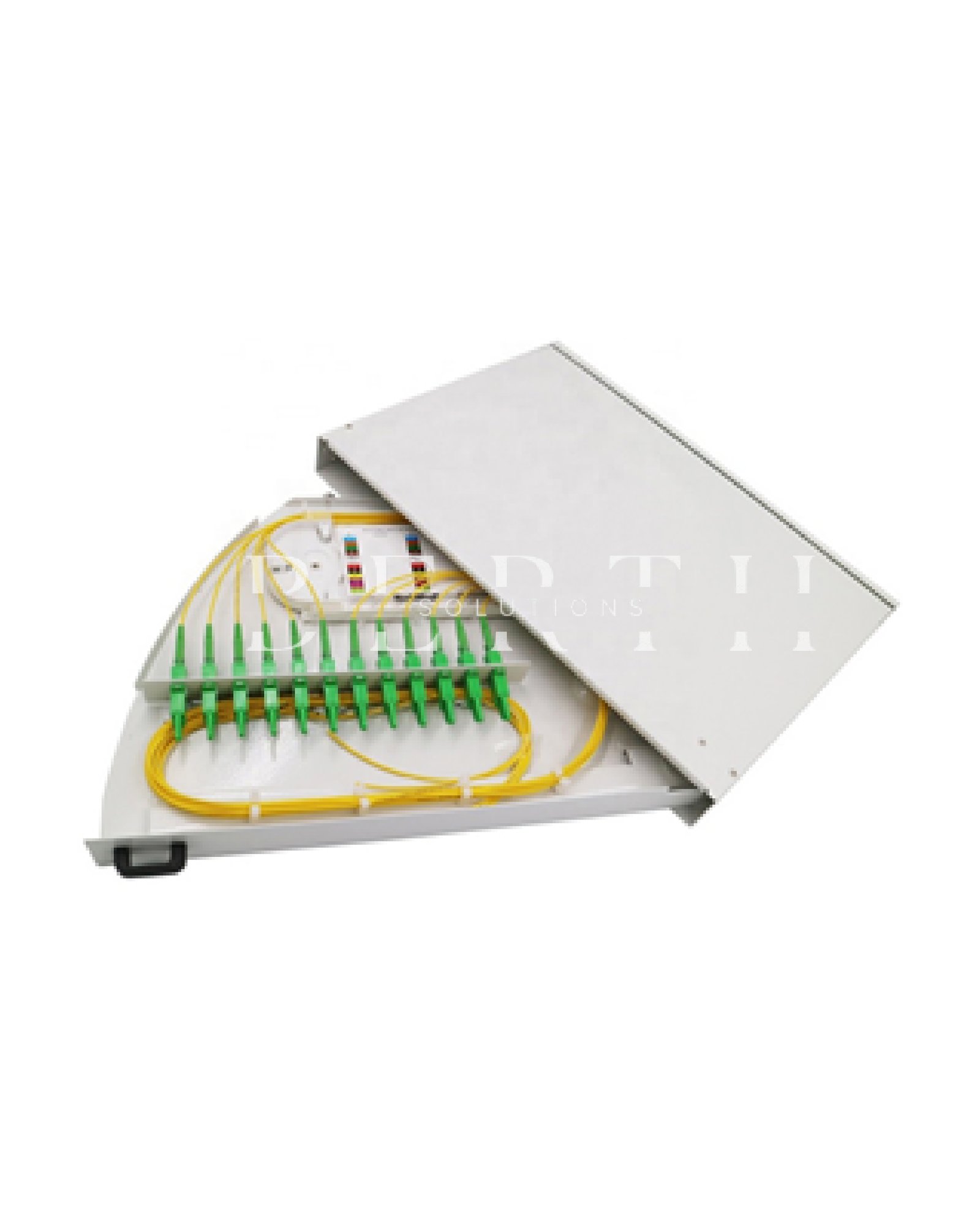 Fiber Optic Distribution Box for up to 12 Ports